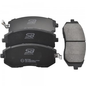 Колодки тормозные передние (SUBARU FORESTER 08-/IMPREZA 08-/XV 12-) BP27460 BP27460 SB NAGAMOCHI