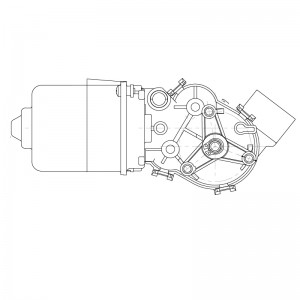 Моторедуктор стеклооч. для а/м Renault Clio Symbol (00-)/Clio II (98-) (перед.)  VWF 0906 START VOLT
