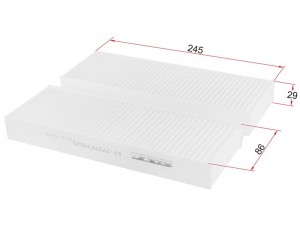 Фильтр воздушный салона NISSAN Teana (03-08),X-Trail (01-13) SAT STAY684NS002 SAT