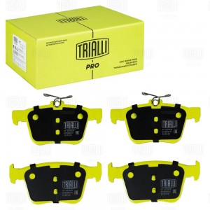 Колодки торм. для а/м Skoda Rapid (12-)/VW Tiguan (15-) диск. зад. (керам.) (PF  PF1879CR TRIALLI