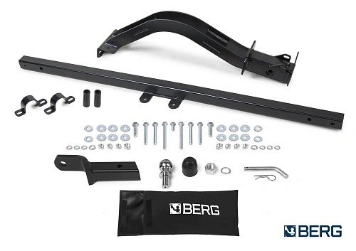 Устройство прицепное для а/м Lada 4x4 3d/5d 95- "BERG" (шар Е, 900/75 кг) F.6017.002 BERG