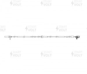 Датчик ABS задний левый VSABS1008 START VOLT