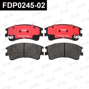 Тормозные колодки дисковые смесь CERAMIC FDP0245-02 FDP0245-02 FAP