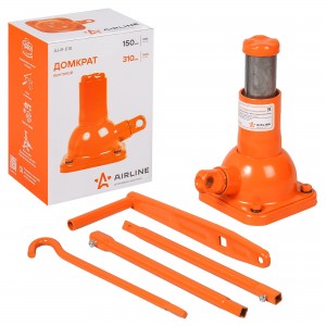 Домкрат бутылочный 2 т AIRLINE 150 - 310 мм винтовой AJ-R-01S AIRLINE