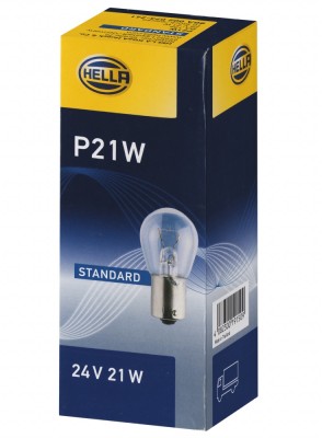 Лампа накаливания 24V P21/5W (BAY15D) HELLA 8GD002078-241 HELLA