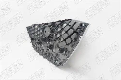 Решетка радиатора Hyundai Solaris 2 2020-нв, глянцевая OEM3161 OEMPARTS