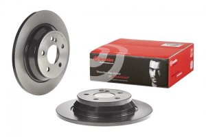 Диск тормозной MERCEDES S (W221) (05-13) задний (1шт.) BREMBO 08.A734.11 BREMBO