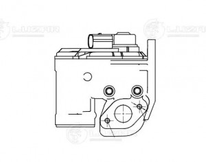 Клапан EGR (рециркуляции выхл. газов)  для а/м VW Golf V (03-) 1.6i (LVEG 1858) LVEG1858 LUZAR