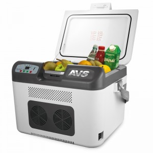 Автохолодильник 27л 48.0х38.5х35.0см термоэлектр. 12V/220V/24V 54W пластик 7.6кг A07084S AVS