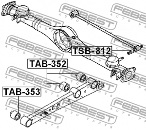 Сайлентблок TAB-352 TAB-352 FEBEST