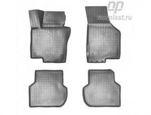 Коврик салона VW Jetta (11-) полиуретан 4шт. NORPLAST NPA10-C95-245 NORPLAST
