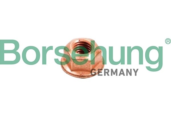 гайка шестигранная! M10\ Audi, SEAT, Skoda, VW 04> B10638 BORSEHUNG