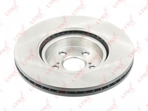 Диск тормозной TOYOTA Avensis (03-08) передний (1шт.) LYNX BN-1162 LYNXAUTO