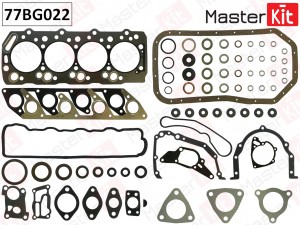 Верхний комплект прокладок ГБЦ Hyundai/Kia H100,H1 4D56 97-01 77BG022 77BG022 MASTER KIT