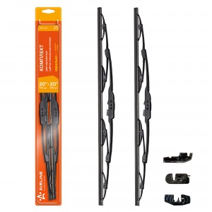 Щетки стеклоочистителя каркасная 500/500мм 3 адаптера AWB-K-510K AIRLINE