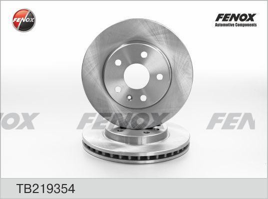 Диск тормозной передний Opel Insignia 1.6-1.8i, Saab 9-5 2.0i, 08- TB219354 TB219354 FENOX