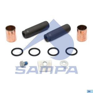 Ремкомплект MERCEDES колодок тормозных (втулки,пальцы,кольца) SAMPA 010595 SAMPA