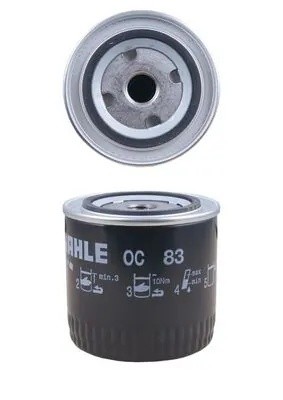 Фильтр масляный OC83 MAHLE KNECHT