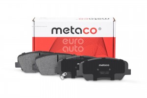 Колодки тормозные передние к-кт 3000182 3000182 METACO
