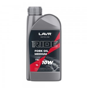 LAVR MOTO RIDE Fork oil 10W (1L) масло вилочное! полусинт.\ LN7784 LAVR