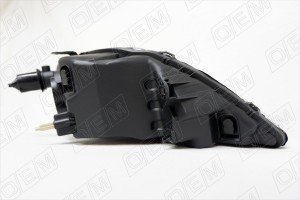 Фара левая Renault Logan 1 2009-2014, повторитель ближе к крылу, с корректором OEM0169FL OEMPARTS