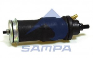 Амортизатор кабины (пневмо) Подушка 1381919 (1476415) + Амортизатор 1435856 04018001 SAMPA