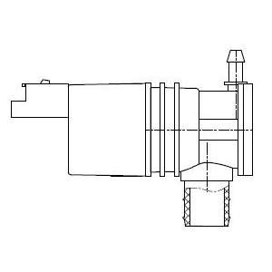 Насос омывателя для а/м Лада Vesta (15-) (без задн. омыв.) (SWP 0903) SWP 0903 START VOLT