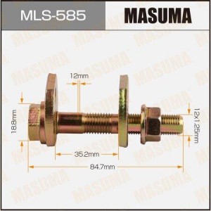 Болт TOYOTA сход-развальный комплект с гайкой и шайбой MASUMA MLS-585 MASUMA