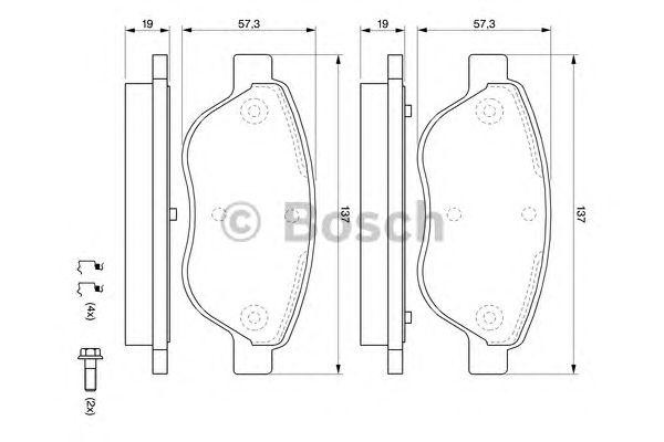 FIAT DOBLO (2001>) 0 986 494 074 BOSCH