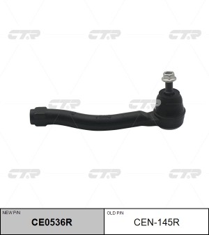 Наконечник рулевой тяги Nissan Note II (E12X), Versa (09-) (нов арт CE0536R) CEN CEN-145R CTR