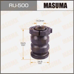 сайлентблок передний переднего рычага!\Toyota Avensis AZT250/CDT250 03-08 RU-500 MASUMA