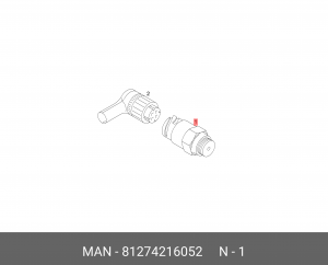 датчик давления 12Bar/24 81274216052 MAN