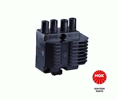 U2004NGK катушка зажигания!\ Opel Astra/Corsa/Tigra/Vectra 1.2-1.6i 85-03 48012 NGK