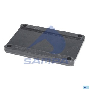 Пластина VOLVO RENAULT рессоры (137х212х20) SAMPA 031424 SAMPA