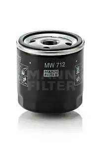 Фильтр масляный MW712 MW 712 MANN FILTER