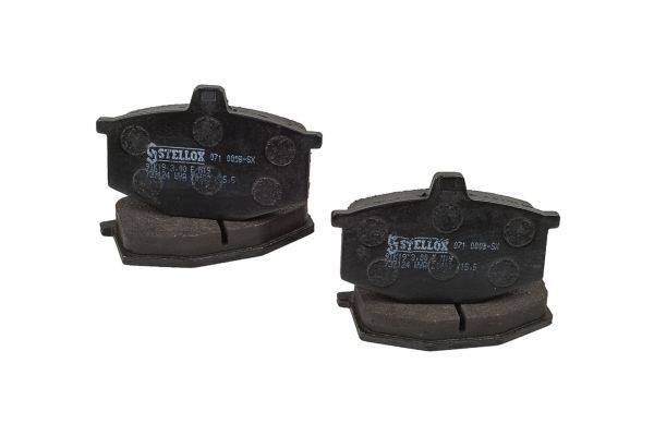 колодки дисковые передние! с антискрип. пл.\ Renault R4 0.8-1.4 86-91/R6 0.8/1.1 071-000B-SX STELLOX