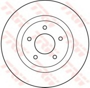 Диск тормозной передн NISSAN X-TRAIL 2.0/2.5/2.2DC  PBD7001 PBD7001 PATRON