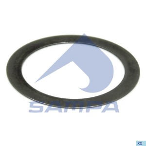 Шайба регулировочная шкворня 0,1 Scania 105180 SAMPA