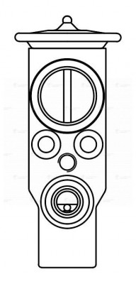 Клапан расш. кондиционера (ТРВ) для ам Opel Corsa D (06-) (LTRV 2112) LTRV 2112 LUZAR