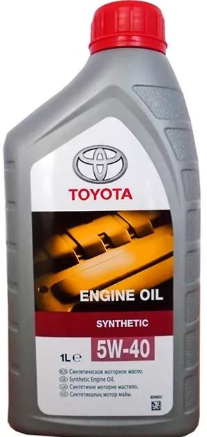 TOYOTA 5W40 1Л ACEA A3, B3, B4 API CF, SL 08880-80836 TOYOTA