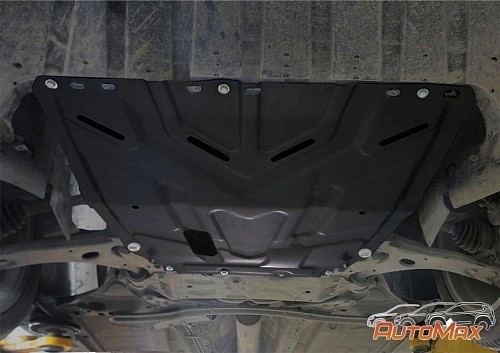 защита картера+КПП! +комплект крепежа, сталь\ Ford Focus/С-Max/Grand C-Max /Kuga AM.1850.2 AUTO MAX