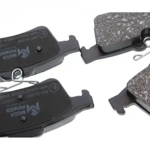 Колодки тормозные FORD Focus 2 MAZDA 3 VOLVO OPEL Vectra C задние (4шт.) MEGAPOW 350-33-059 MEGA POWER