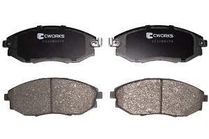 Тормозные колодки передние, Low Metallic C11CR0274 C11CR0274 CWORKS