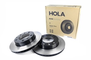 Диск тормозной для а/м ГАЗ 2217 "Соболь" "HOLA" вентилируемый  2шт HD008 HOLA