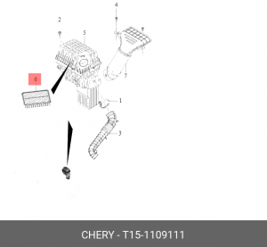 Фильтр воздушный CHERY Tiggo OE T15-1109111 CHERY