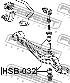 ACCORD IV (1990-1993) HSB-032 FEBEST