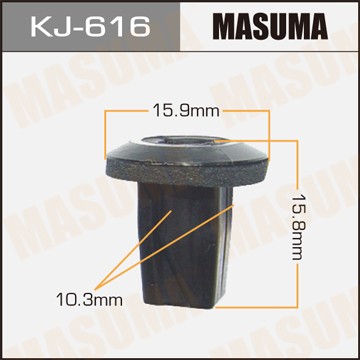 Пистон обивки универсальный MASUMA KJ616 MASUMA