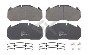 колодки торм. дисковые! с монт. к-ктом\ MAN, RVI 29030E EXOVO