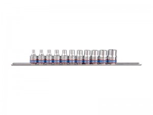 набор торцевых головок! 3/8'', TORX Е-стандарт, E4-E18, 11 предметов\ 3121PR KING TONY