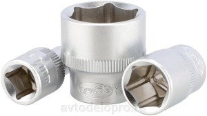 Головка торцевая 3/8" (17) "АвтоDело" (6 граней) 39967 AVTO DELO